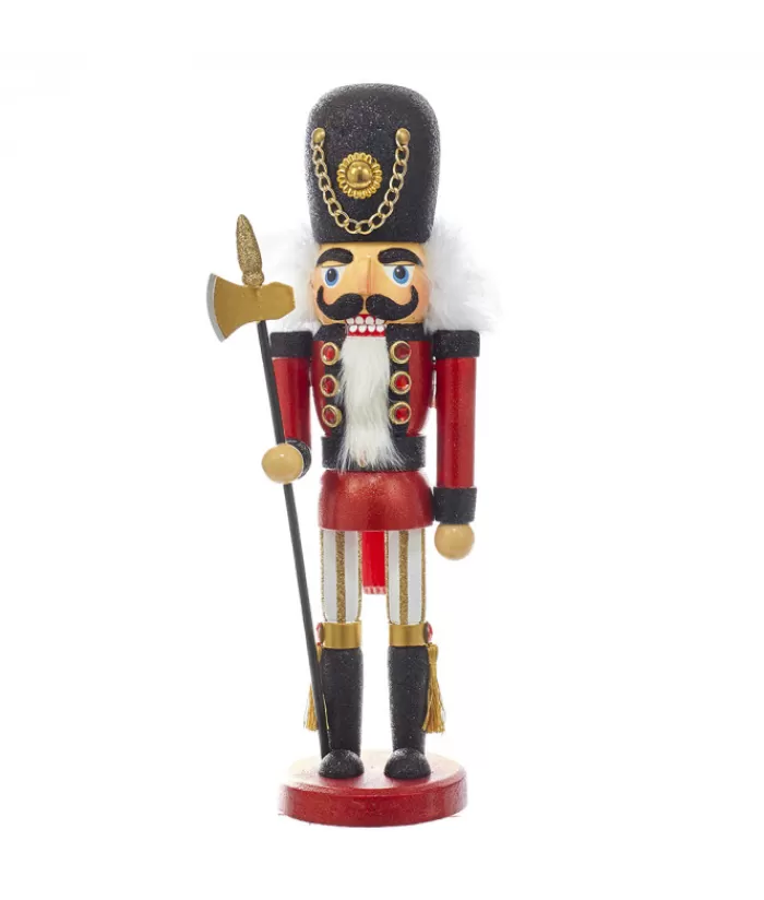 Boutique de Noël Divers*Red And Black Soldier Nutcracker 15" Tall