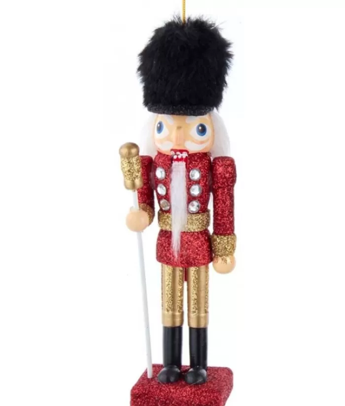 Boutique de Noël Ballet & Casse-Noisettes*Red And Gold Nutcracker Ornament