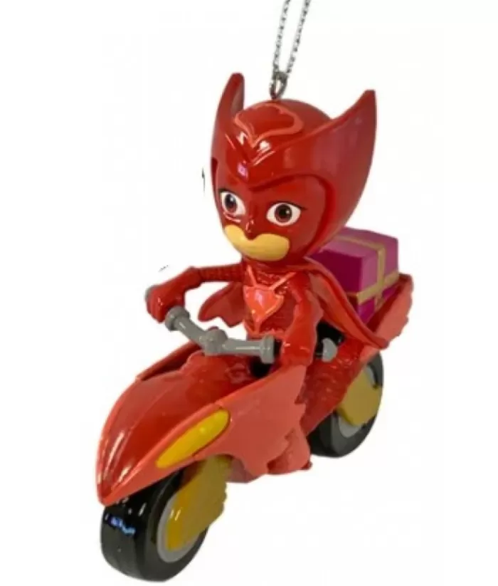 Boutique de Noël Red Pyjamask Owlette On Motorbike