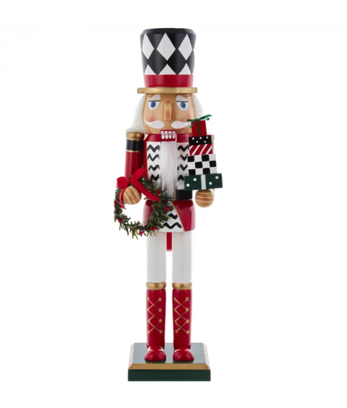 Boutique de Noël Ballet & Casse-Noisettes*Red, White And Black Nutcracker 15" Tall