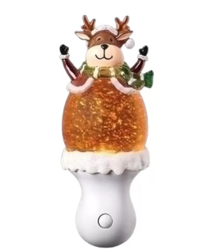 Boutique de Noël Veilleuses*Reindeer Swirl Night Light