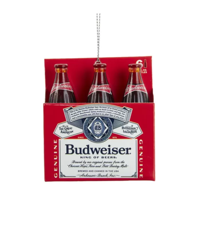 Boutique de Noël Resin Ornament, 6 Bottle Pack Of Bud