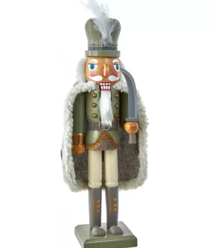 Boutique de Noël Sage Nutcracker 15" Tall