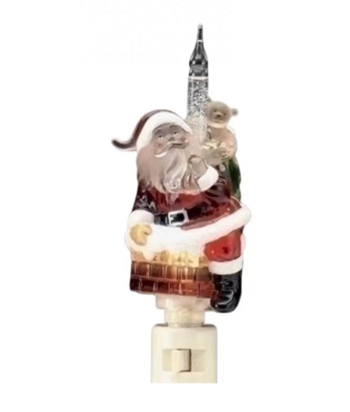 Boutique de Noël Veilleuses*Santa In Chimney Night Light