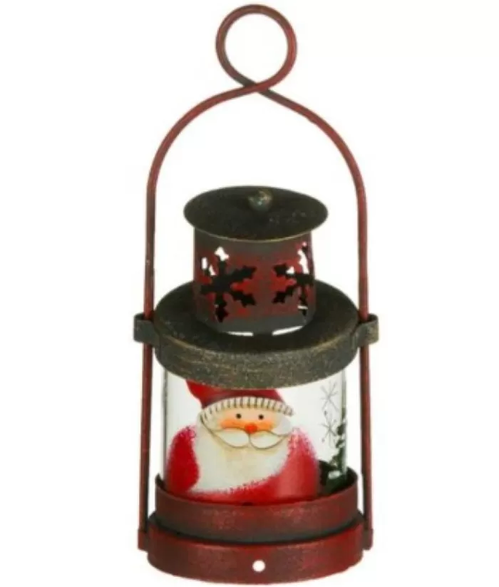 Boutique de Noël Santa Lantern Ornament