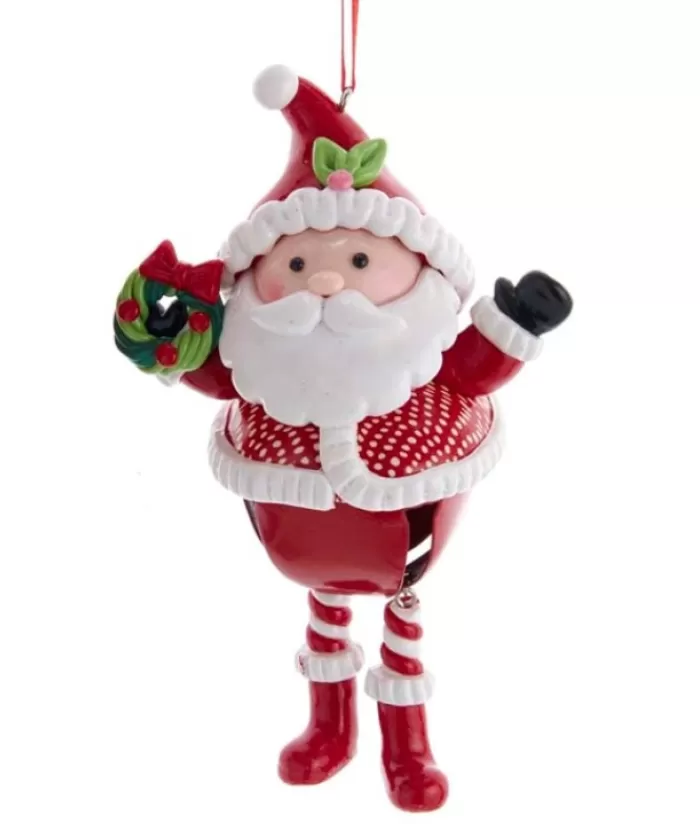 Boutique de Noël Sports*Santa With Dangling Legs Ornament