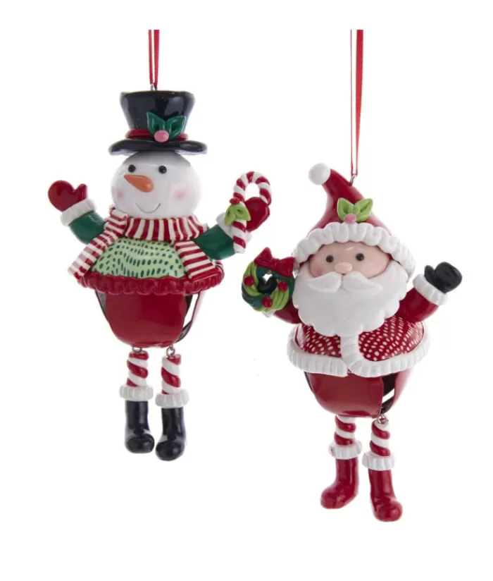 Boutique de Noël Sports*Santa With Dangling Legs Ornament