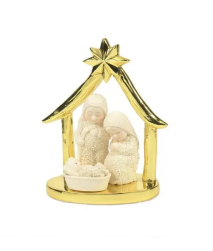 Boutique de Noël Snowbabies Gold Nativity