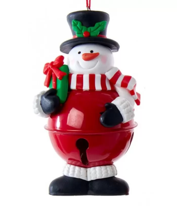 Boutique de Noël Snowman Bell Ornament