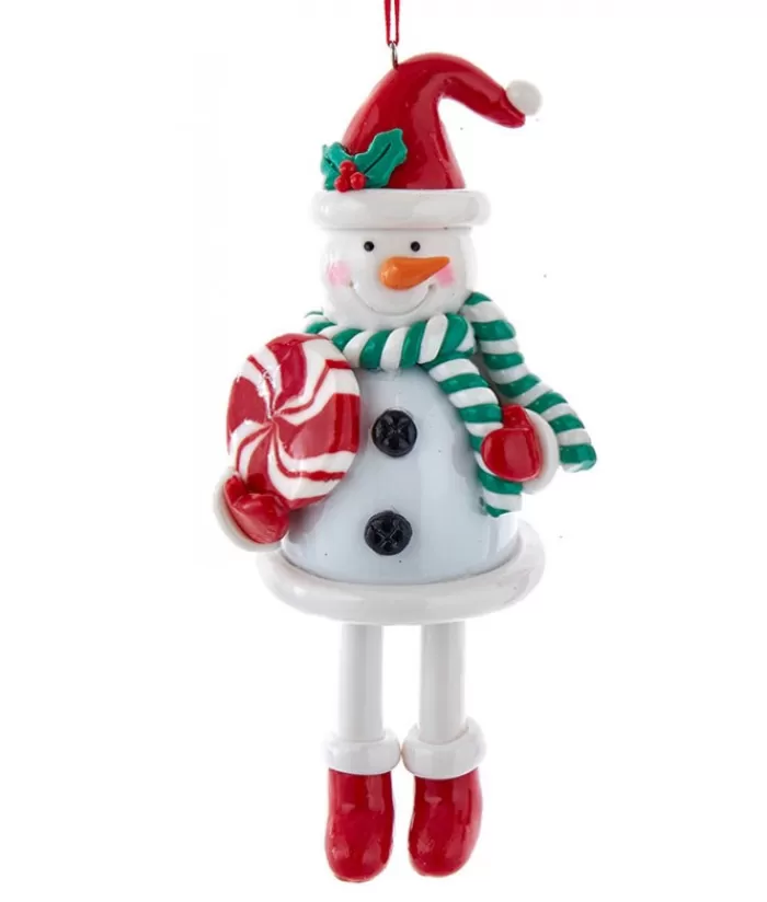 Boutique de Noël Bonhommes De Neige*Snowman Dangling Legs Ornament