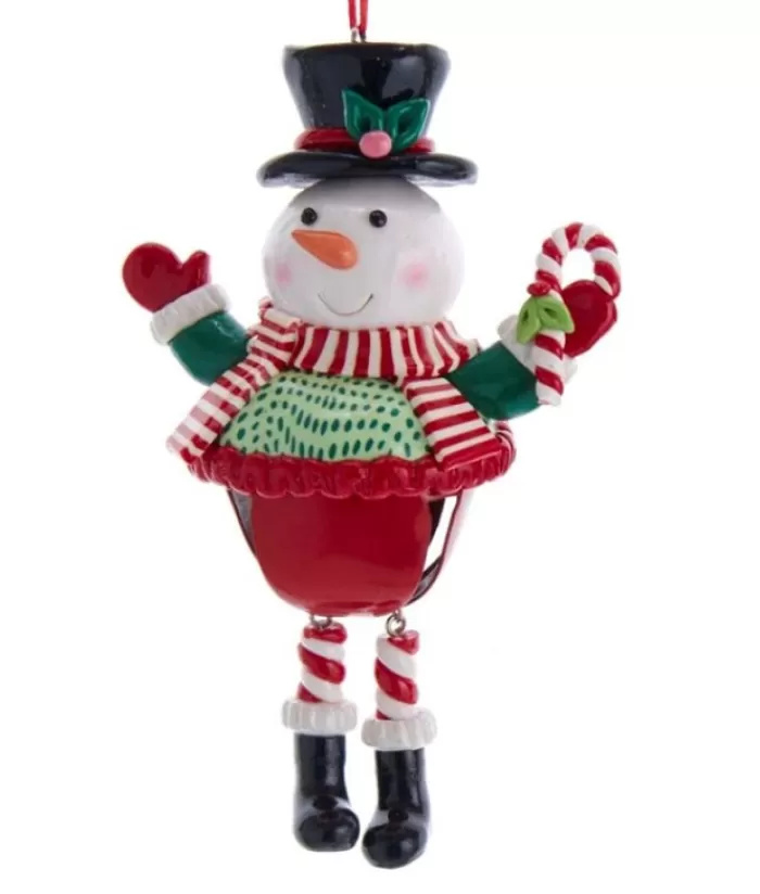 Boutique de Noël Bonhommes De Neige*Snowman Dangling Legs Ornament