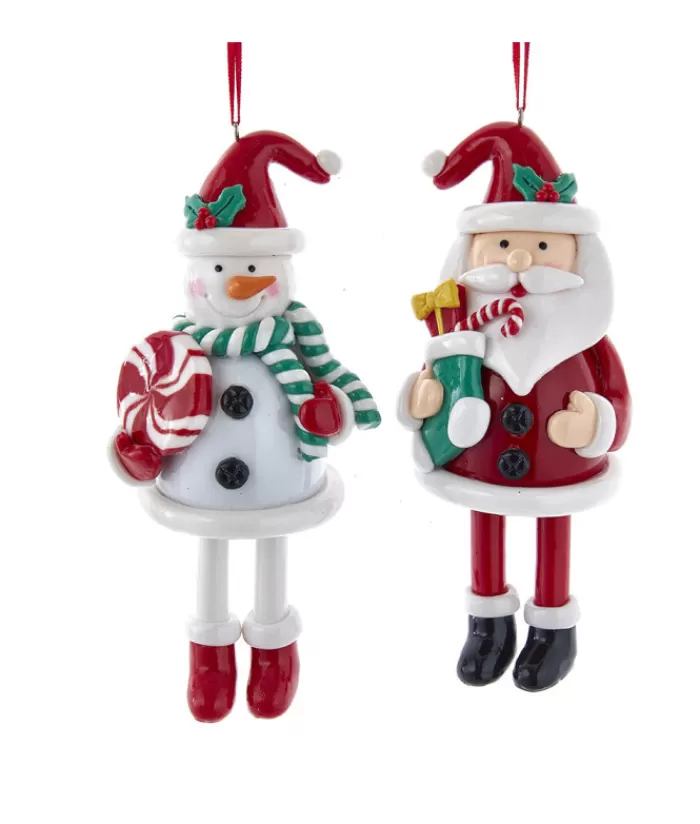 Boutique de Noël Bonhommes De Neige*Snowman Dangling Legs Ornament