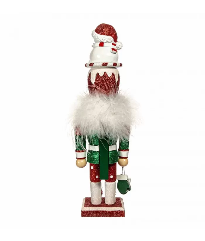 Boutique de Noël Divers*Snowman Hat Nutcracker 12" Tall