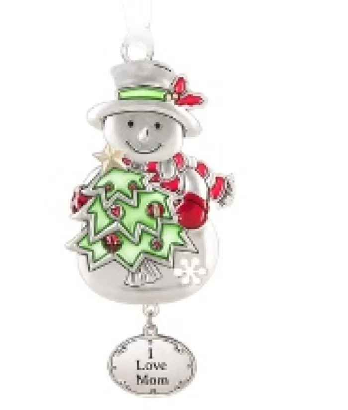 Boutique de Noël Sentiments*Snowman Ornament, 3"