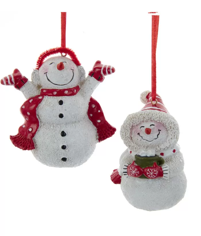 Boutique de Noël Nourriture & Breuvages*Snowman With Hot Chocolate Ornament