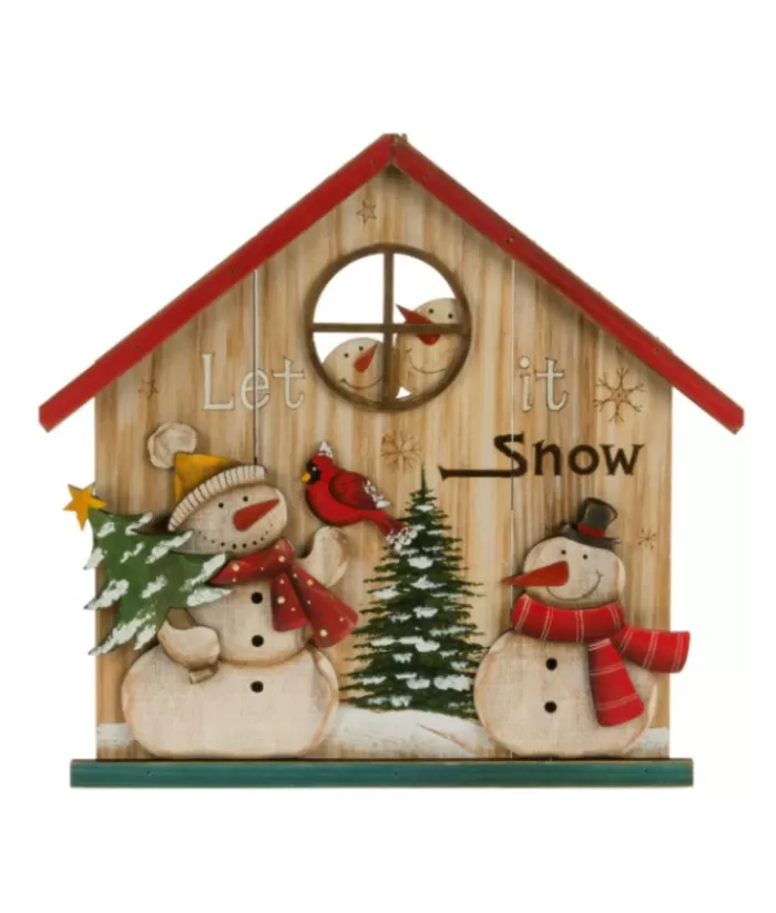 Boutique de Noël Divers*Snowman Wooden House