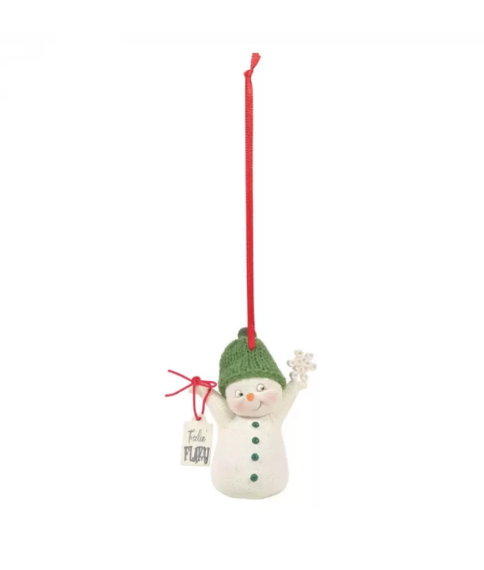 Boutique de Noël Bonhommes De Neige*Snowpinions ''Feeling Flakey'' Ornament