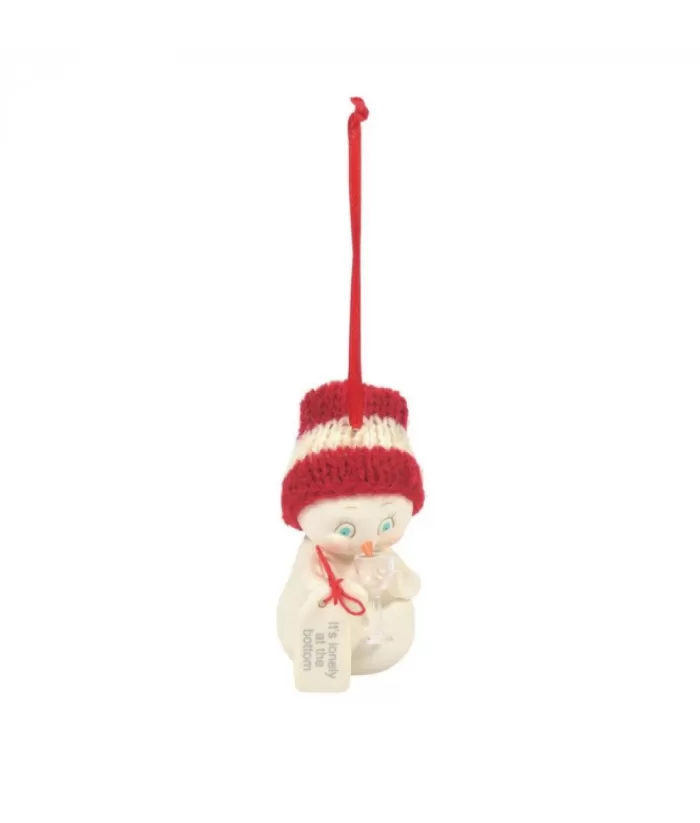 Boutique de Noël Snowpinions ''It'S Lonely At The Bottom'' Ornament