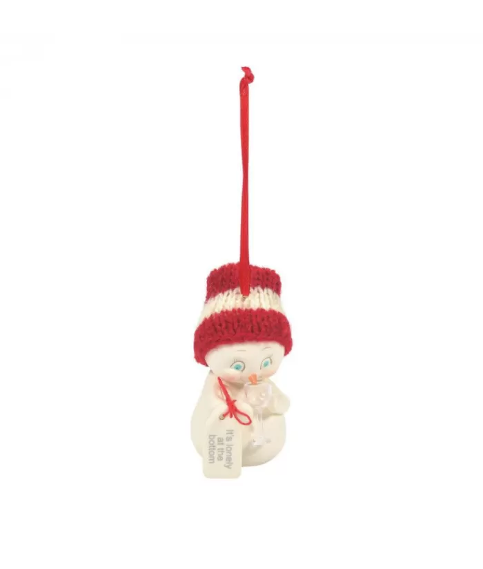 Boutique de Noël Bonhommes De Neige*Snowpinions ''It'S Lonely At The Bottom'' Ornament