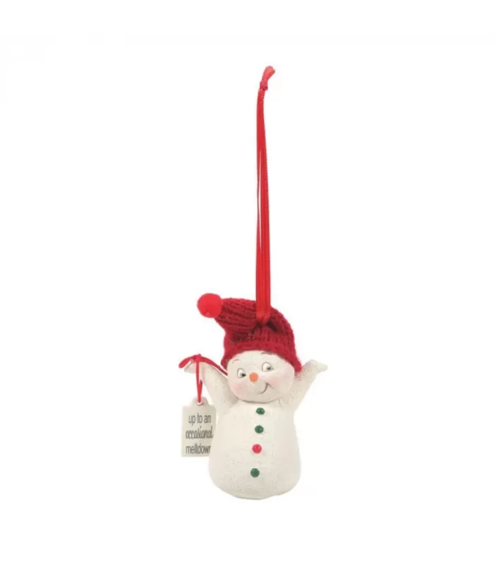 Boutique de Noël Snowpinions ''Up For An Occasional Meltdown'' Ornament