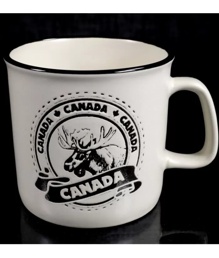 Boutique de Noël Vaisselle Souvenirs*Souvenir Mug Canada Moose