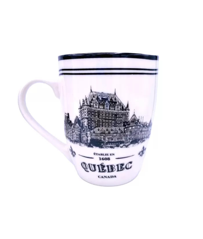 Boutique de Noël Vaisselle Souvenirs*Souvenir Mug, Chateau, Québec