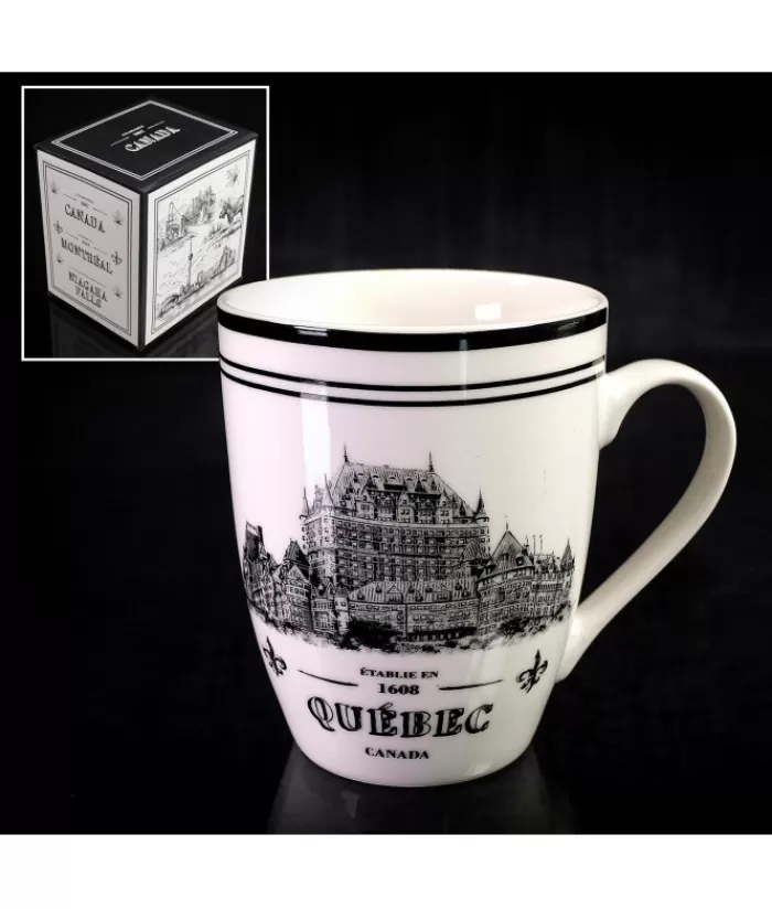 Boutique de Noël Vaisselle Souvenirs*Souvenir Mug, Chateau, Québec