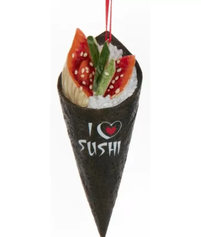 Boutique de Noël Nourriture & Breuvages*Sushi Roll Ornament