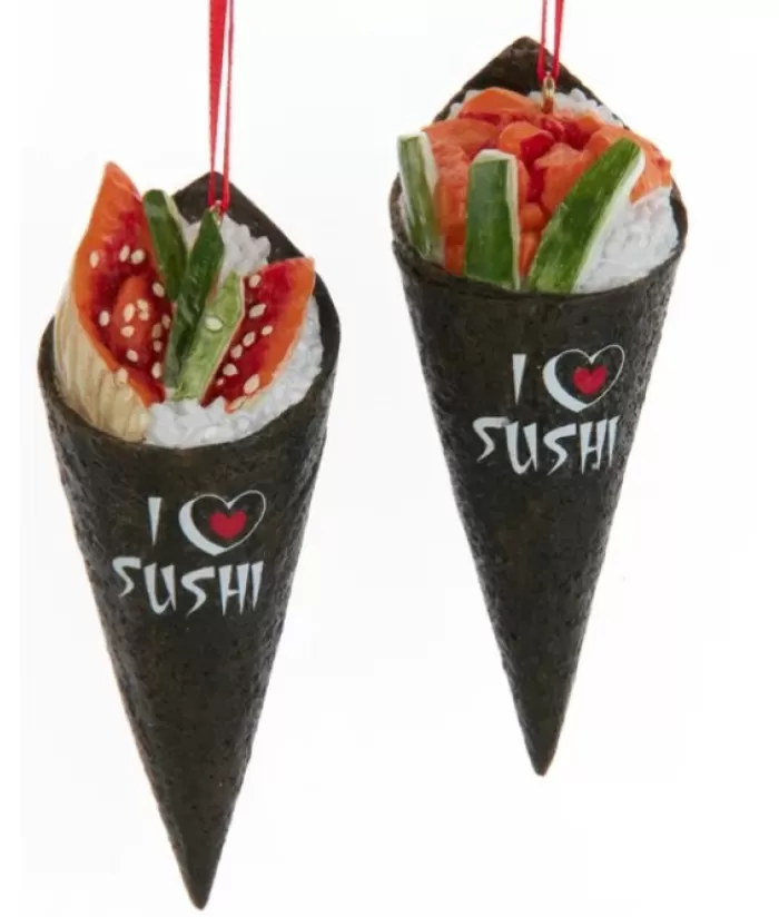 Boutique de Noël Nourriture & Breuvages*Sushi Roll Ornament