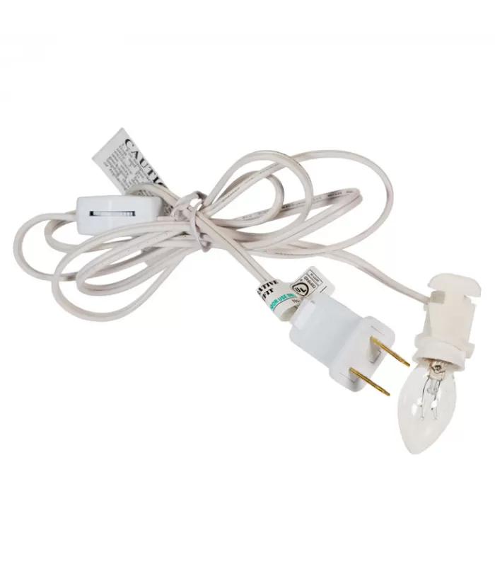 Boutique de Noël Divers*Table Ornament, 7",Gingerbread Shoppe Battery Operated C7 Bulb