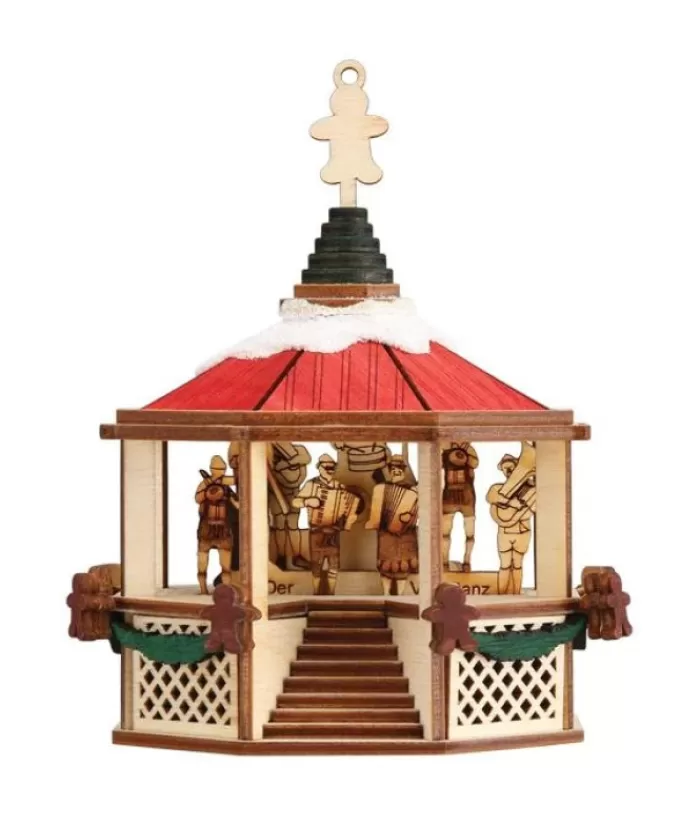 Boutique de Noël Produits Usb & Del*Table Piece, Bandstand With Musicians