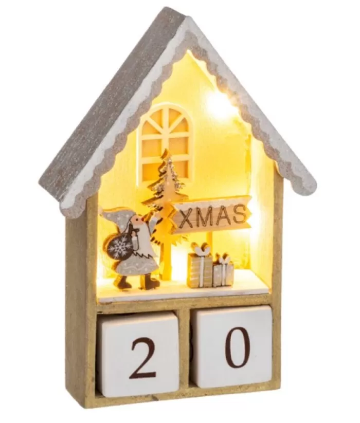 Boutique de Noël Table Piece, Gnome Advent Calendar