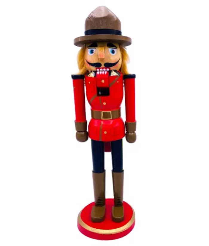 Boutique de Noël Ballet & Casse-Noisettes*Table Piece, Rcmp Mountie, 15" Tall Nutcracker