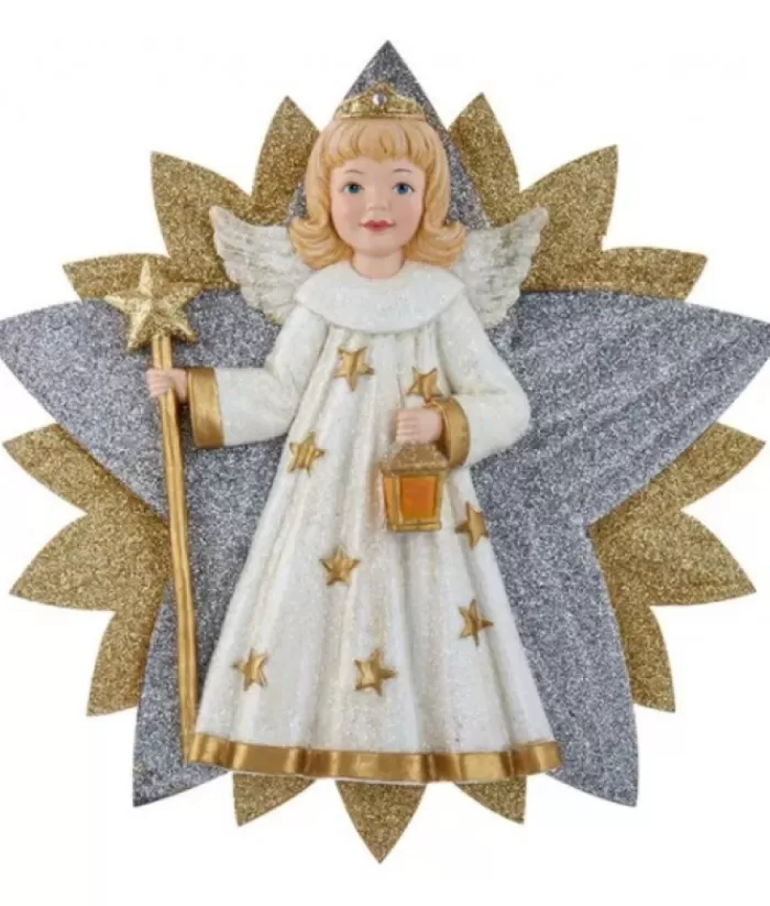 Boutique de Noël Traditional German Angel Treetop