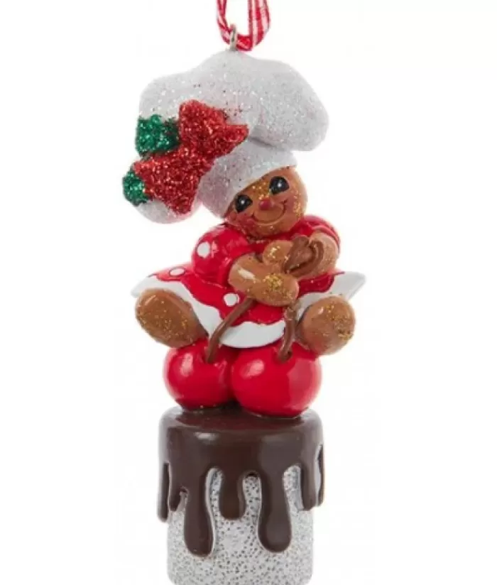 Boutique de Noël Nourriture & Breuvages*Tree Ornament, Gingerbread Man