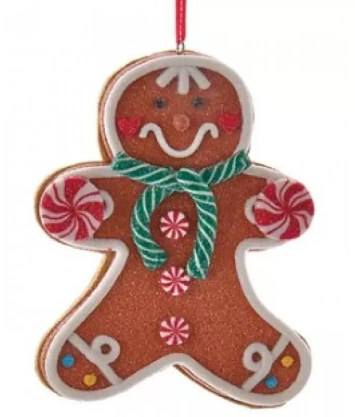 Boutique de Noël Tree Ornament, Gingerbread Man