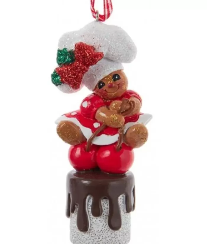 Boutique de Noël Tree Ornament, Gingerbread Man