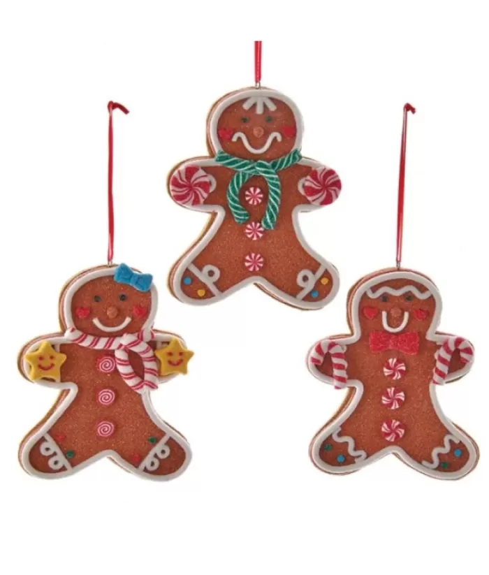 Boutique de Noël Tree Ornament, Gingerbread Man