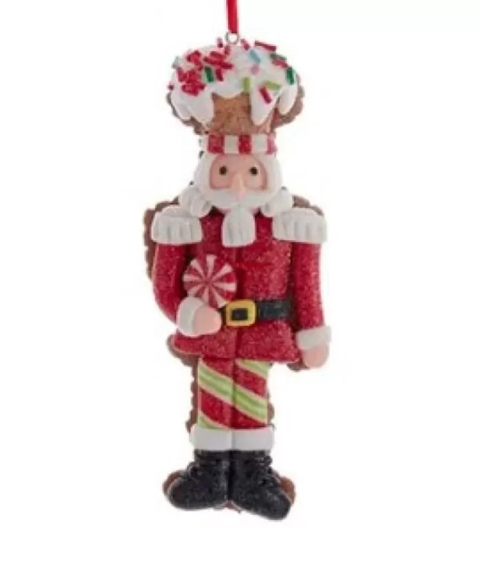 Boutique de Noël Tree Ornament, Gingerbread Nutcracker Cookie