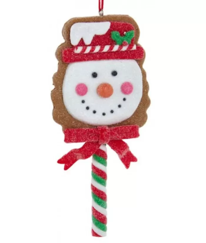 Boutique de Noël Pains D'épices & Bonbons*Tree Ornament, Gingerbread Snowman, Candy Cane