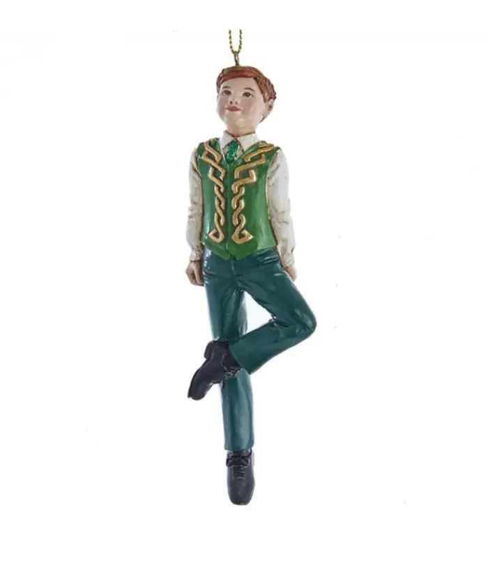 Boutique de Noël Loisirs & Professions*Tree Ornament, Irish Traditional Dancer, Boy