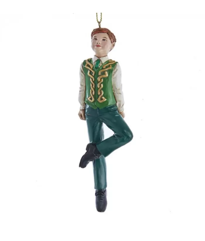 Boutique de Noël Tree Ornament, Irish Traditional Dancer, Boy