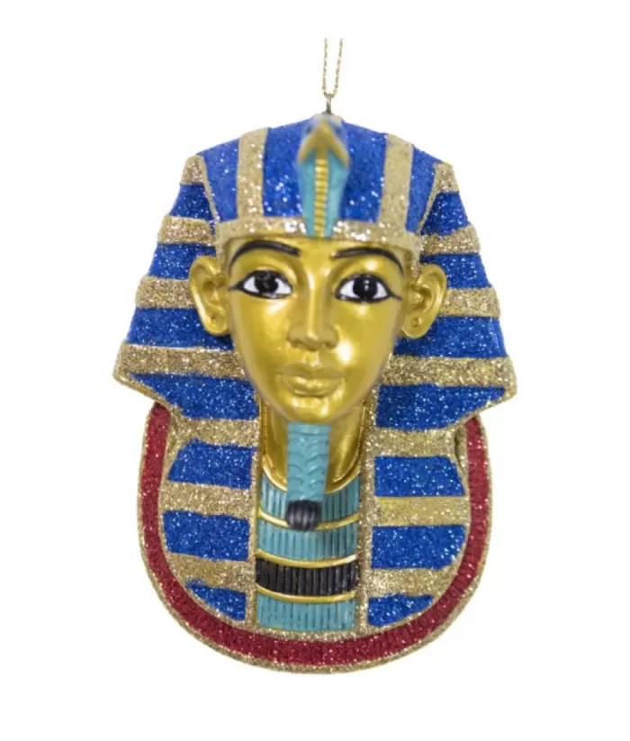 Boutique de Noël Tree Ornament, King Tutankhamun Head