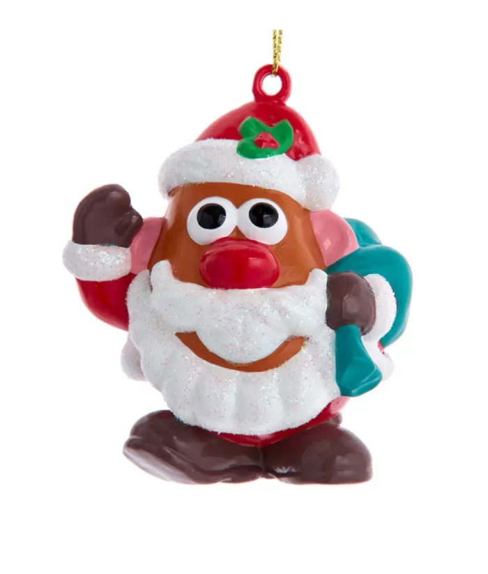 Boutique de Noël Tree Ornament, Mr Potato Head, Playing Santa