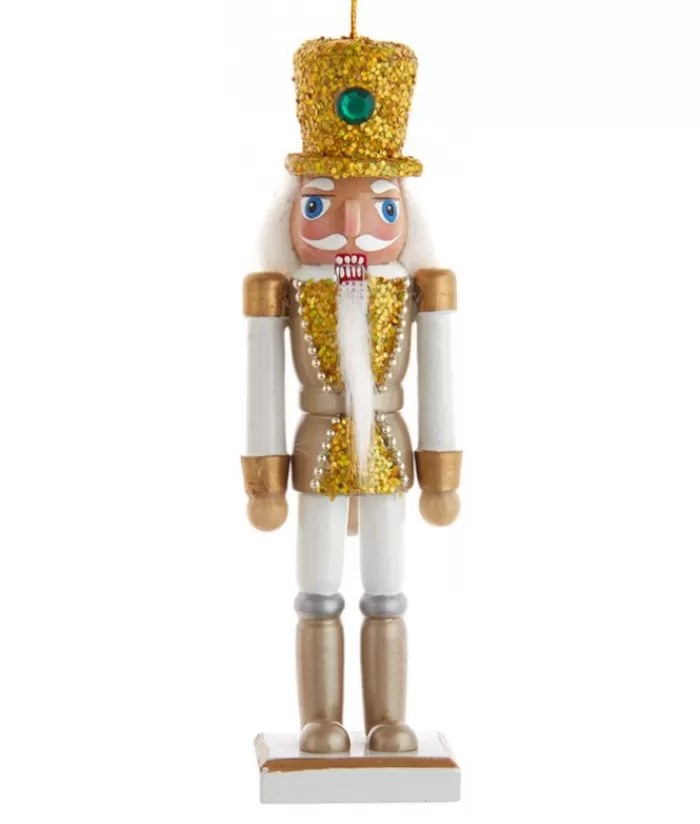 Boutique de Noël Ballet & Casse-Noisettes*Vibrant Gold Nutcracker Ornament