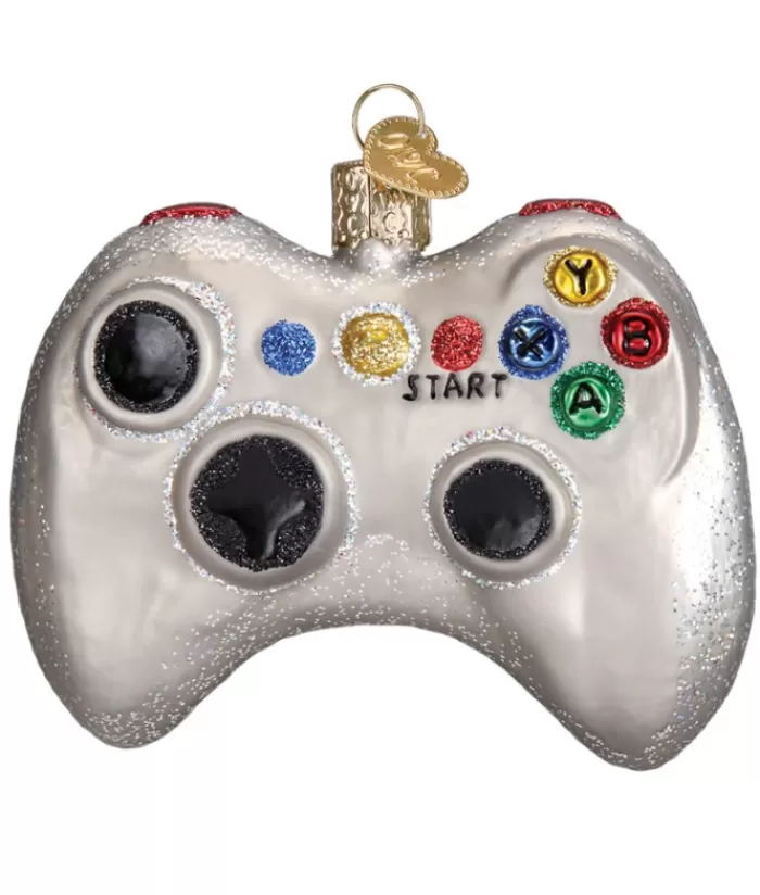 Boutique de Noël Loisirs & Professions*Video Game Controll Glass Ornament