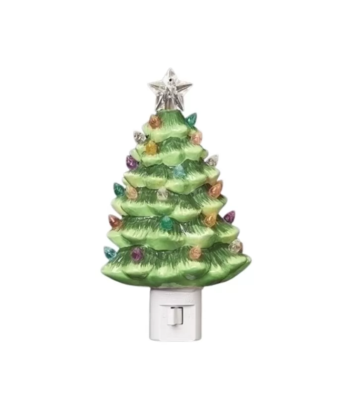 Boutique de Noël Veilleuses*Vintage Xmas Tree Night Light