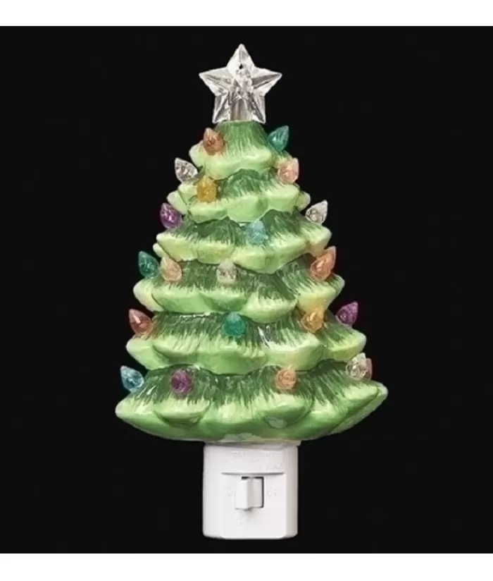 Boutique de Noël Veilleuses*Vintage Xmas Tree Night Light