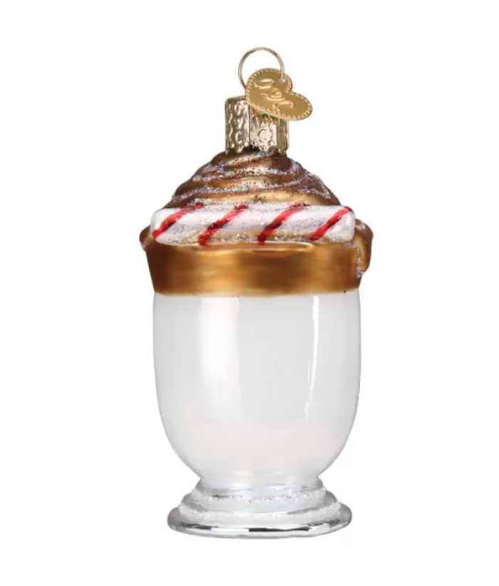 Boutique de Noël Whipped Coffee Glass Ornament