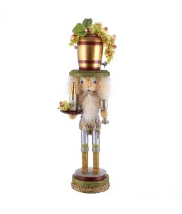 Boutique de Noël Divers*Wine Themed Nutcracker, 19.5" Tall